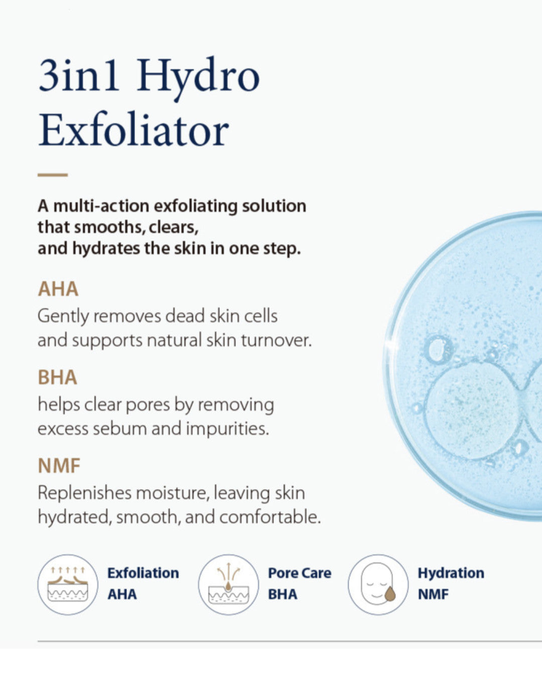 Pureyoung 3in1 Hydro Exfoliator