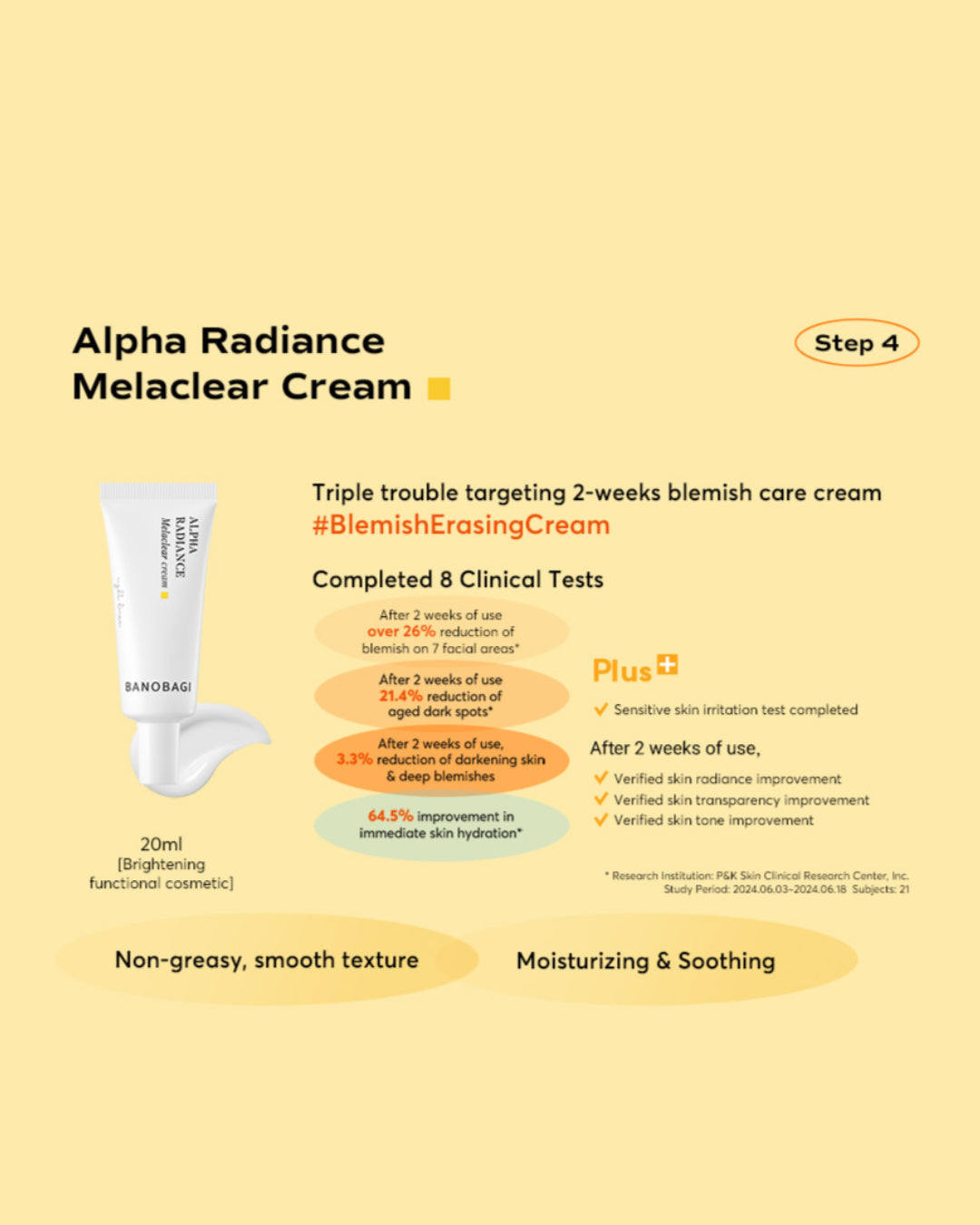 BANOBAGI Alpha Radiance 4 Step Kit for Travel or Trial