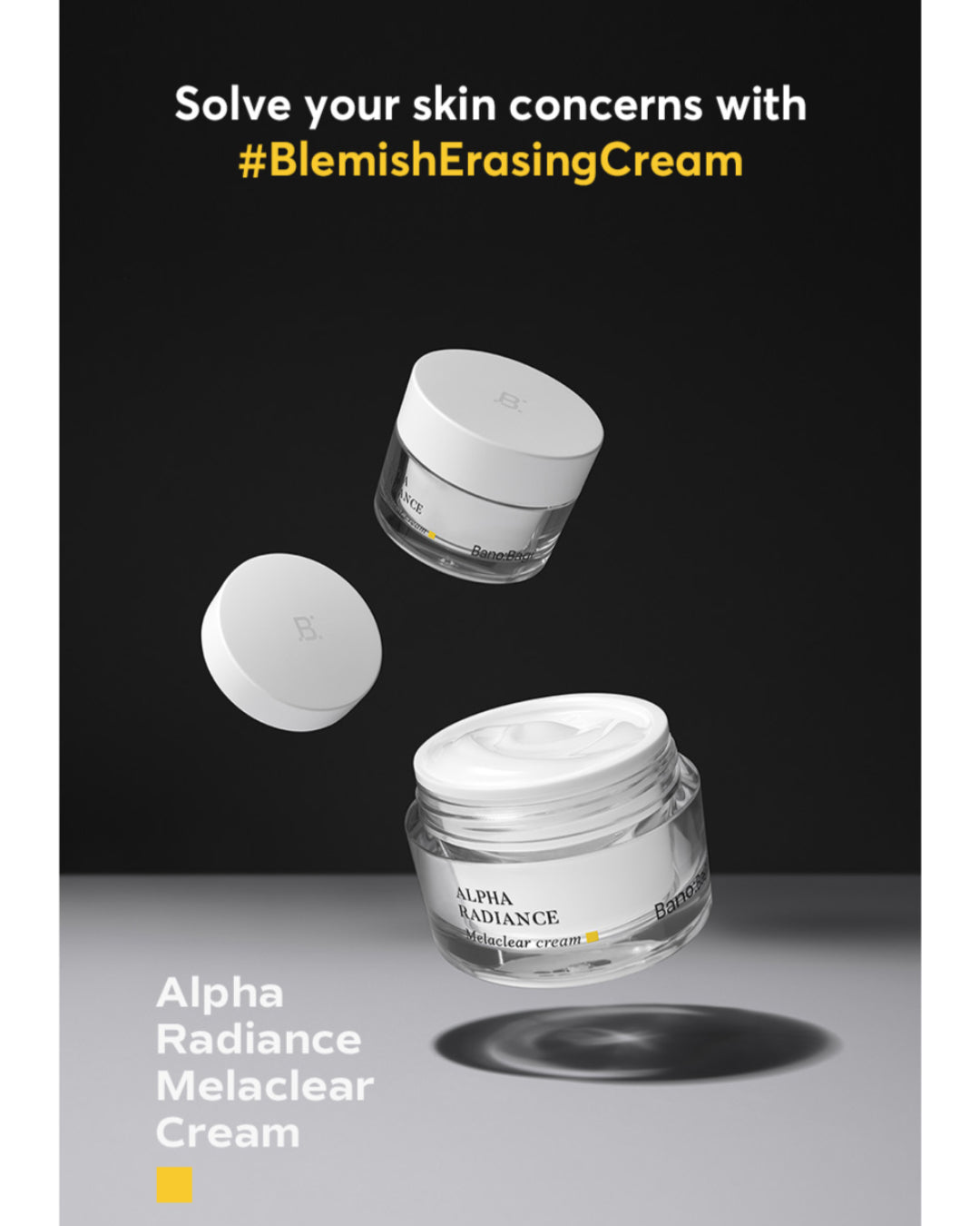 BANOBAGI Alpha Radiance Melaclear Cream 50ml tub