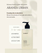 Dr.GRAFT Aranea Urban Shampoo 430ml — Spider Silk Protein 3-in-1 Hair Loss Shampoo