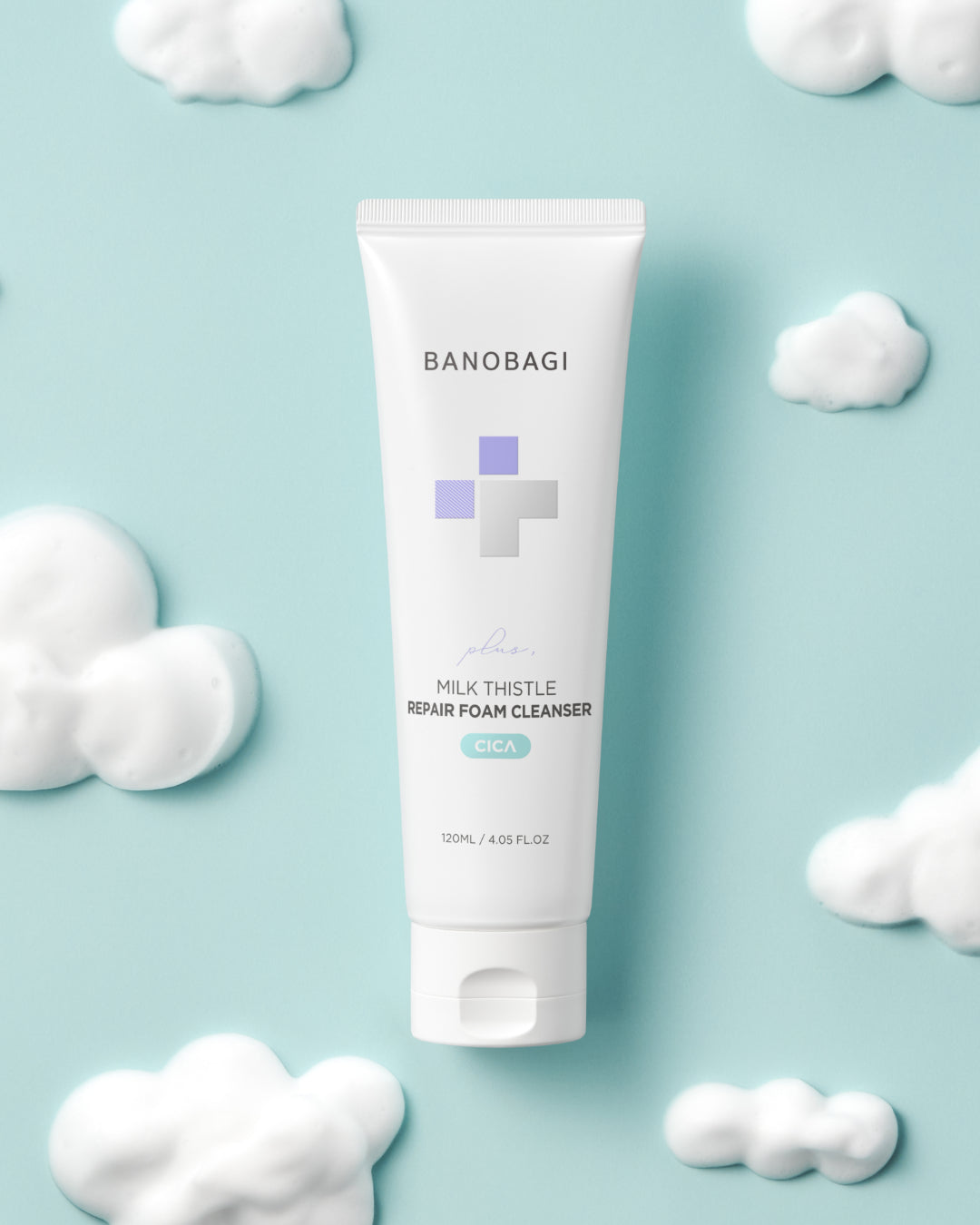 BANOBAGI Milk Thistle Repair Cica Foam Cleanser Plus