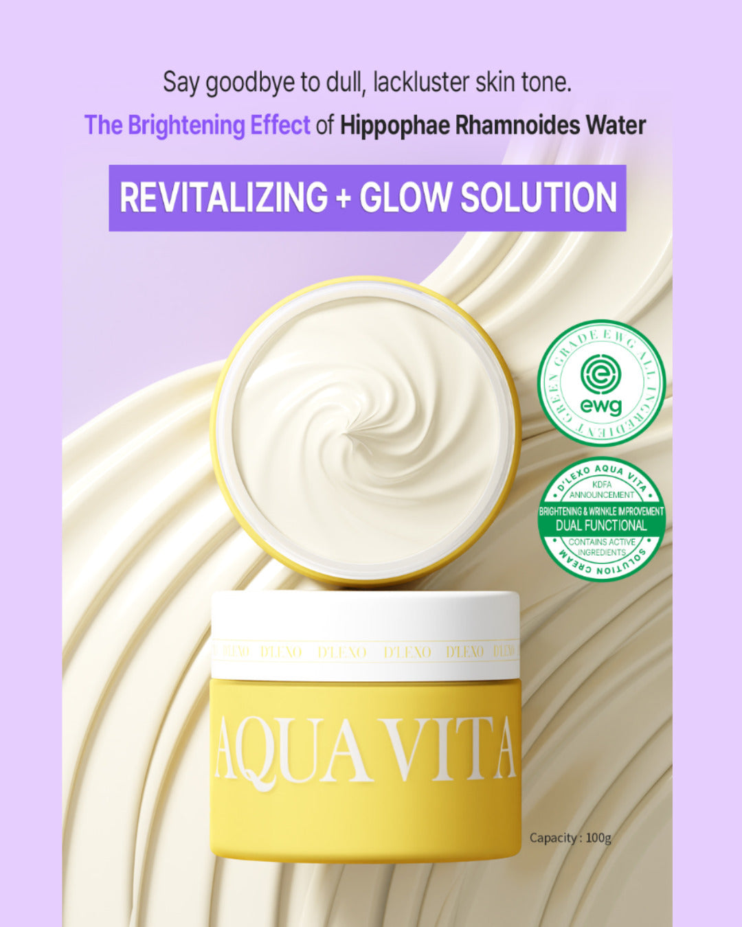 D'LEXO Aqua Vita Solution Cream 100g