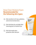 Dermaline Deep Clean Moisture Foam 150g