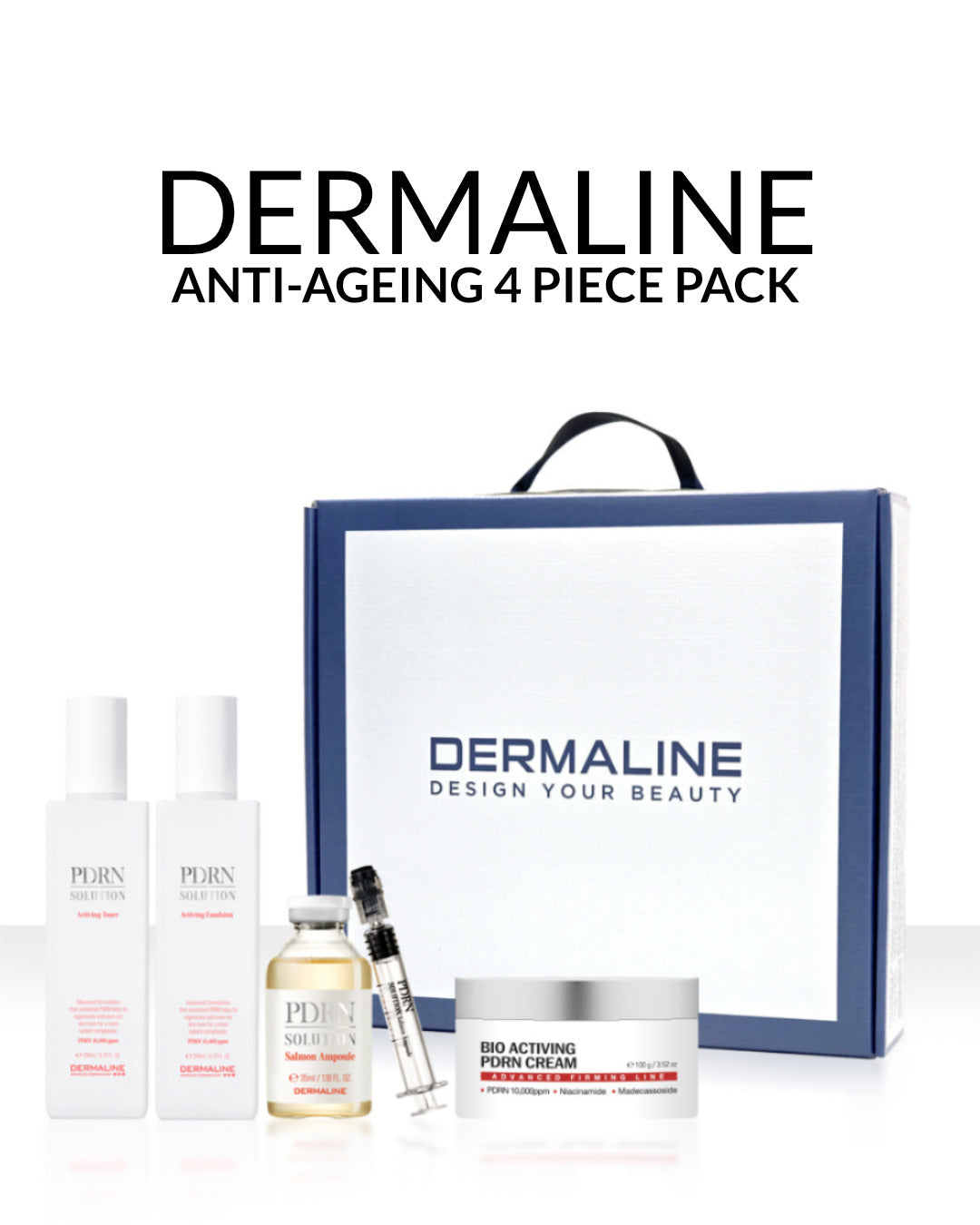 Dermaline PDRN Anti-Ageing 4-Piece Set