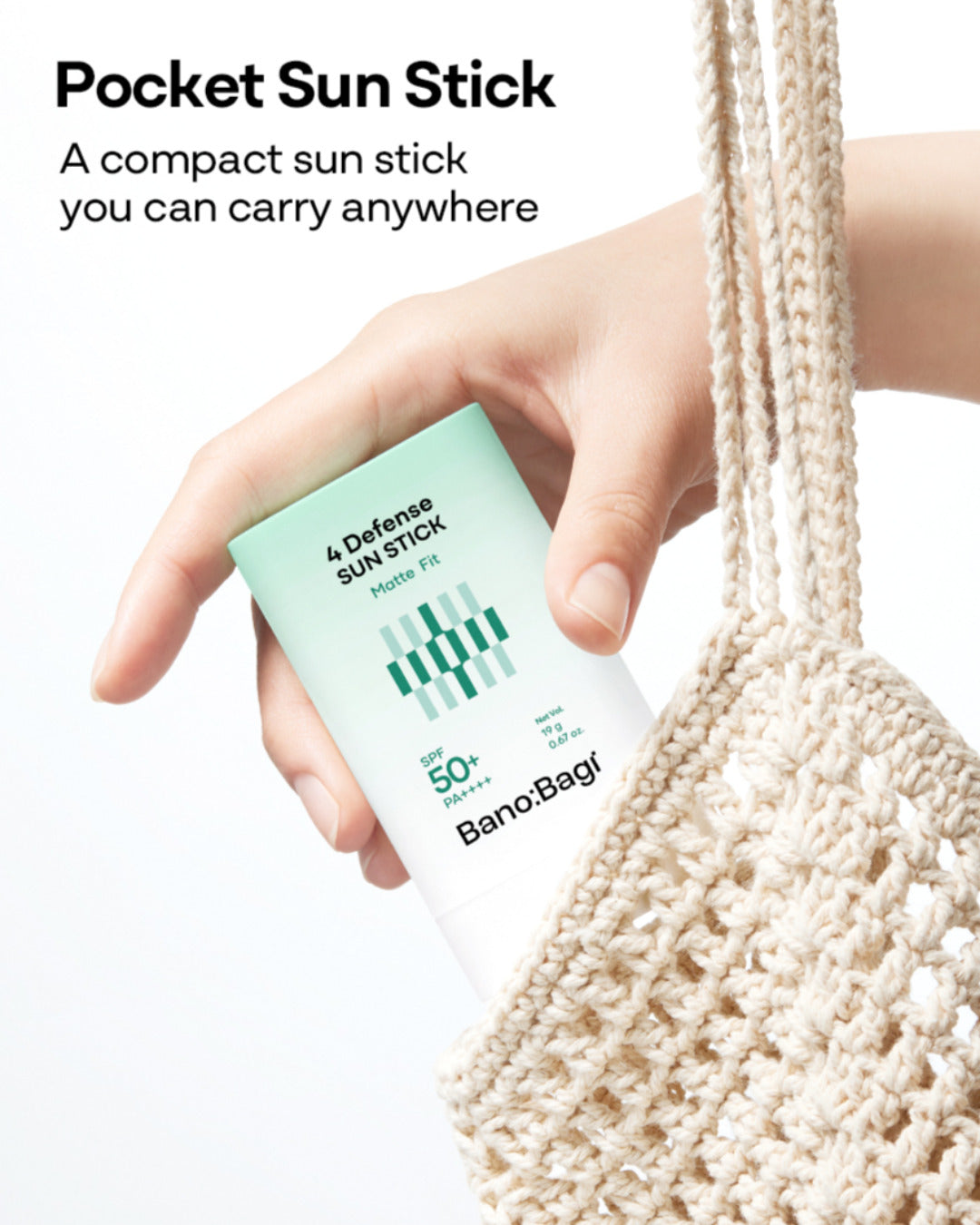 BANOBAGI 4 Defense Matte Fit Sun Stick SPF50+ PA++++