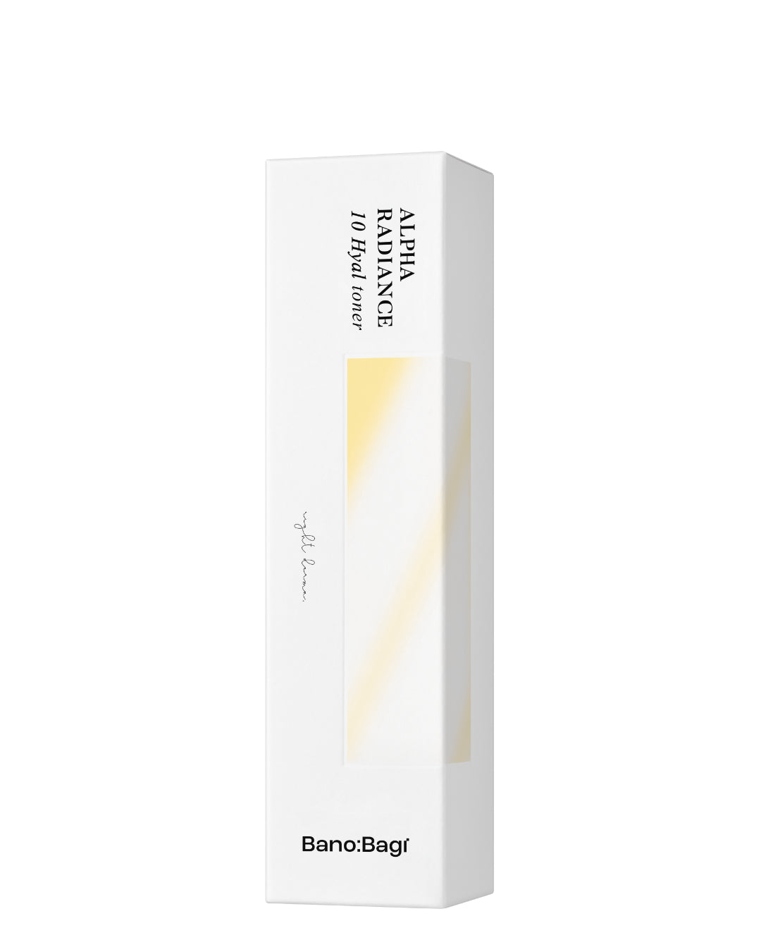 BANOBAGI Alpha Radiance 10 Hyal Toner 120ml