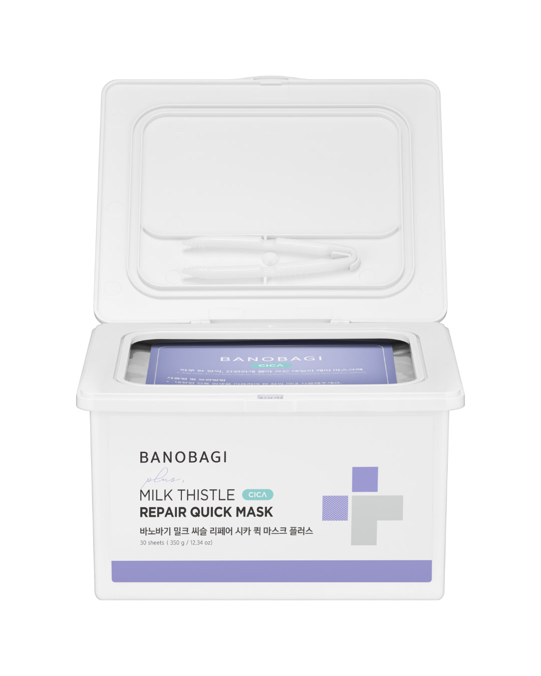 BANOBAGI Milk Thistle Repair Cica Quick Mask Plus | 30 sheets