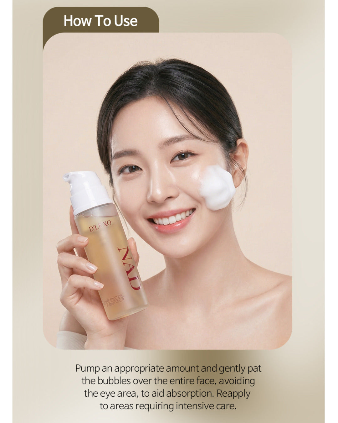 D'LEXO NAD Power Solution Bubble Toner 200ml
