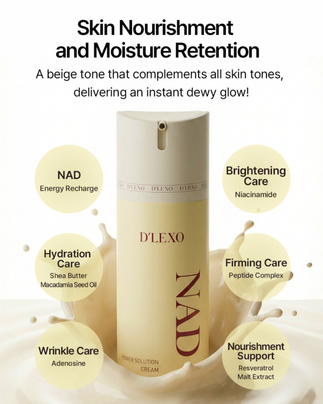 D'LEXO NAD Power Solution Cream 100ml