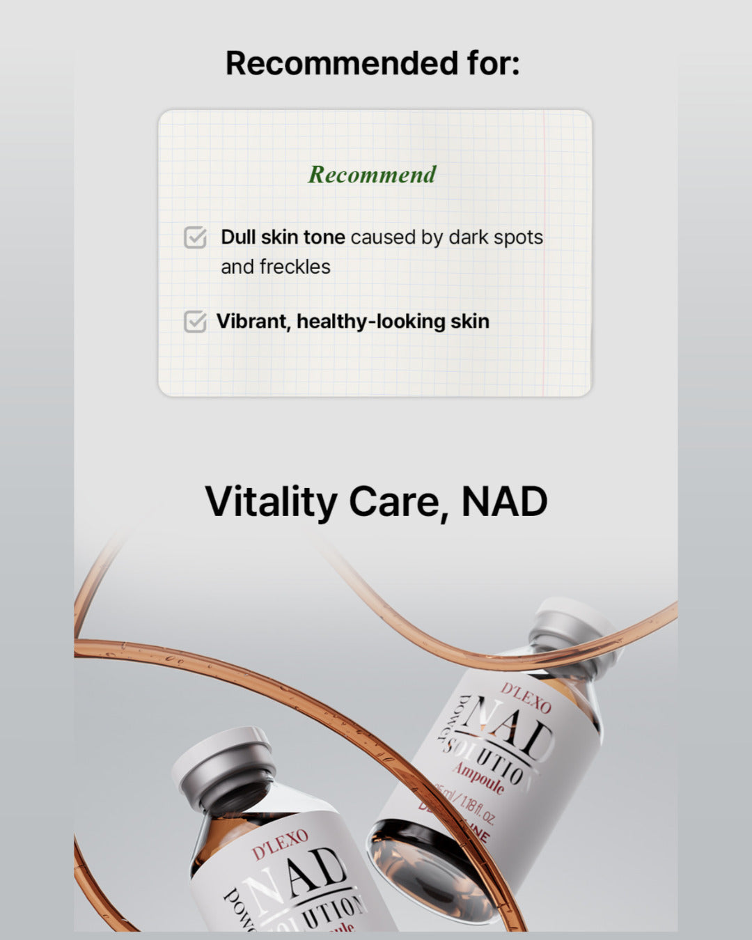 D'LEXO NAD Power Solution Ampoule 35ml
