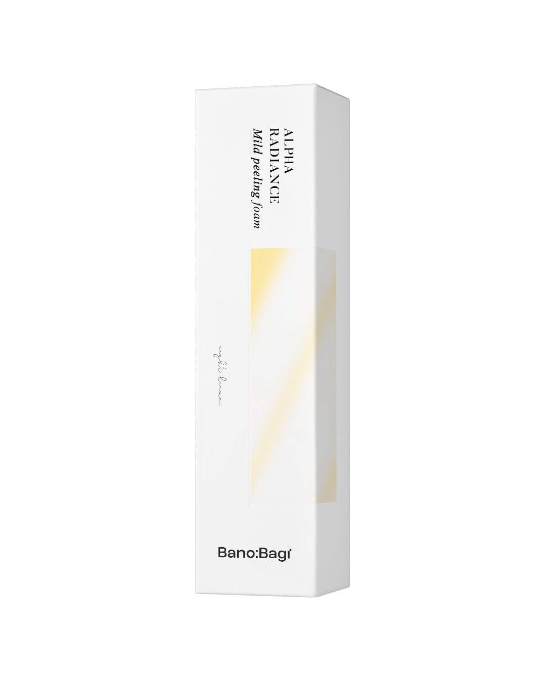 BANOBAGI Alpha Radiance Mild Peeling Foam