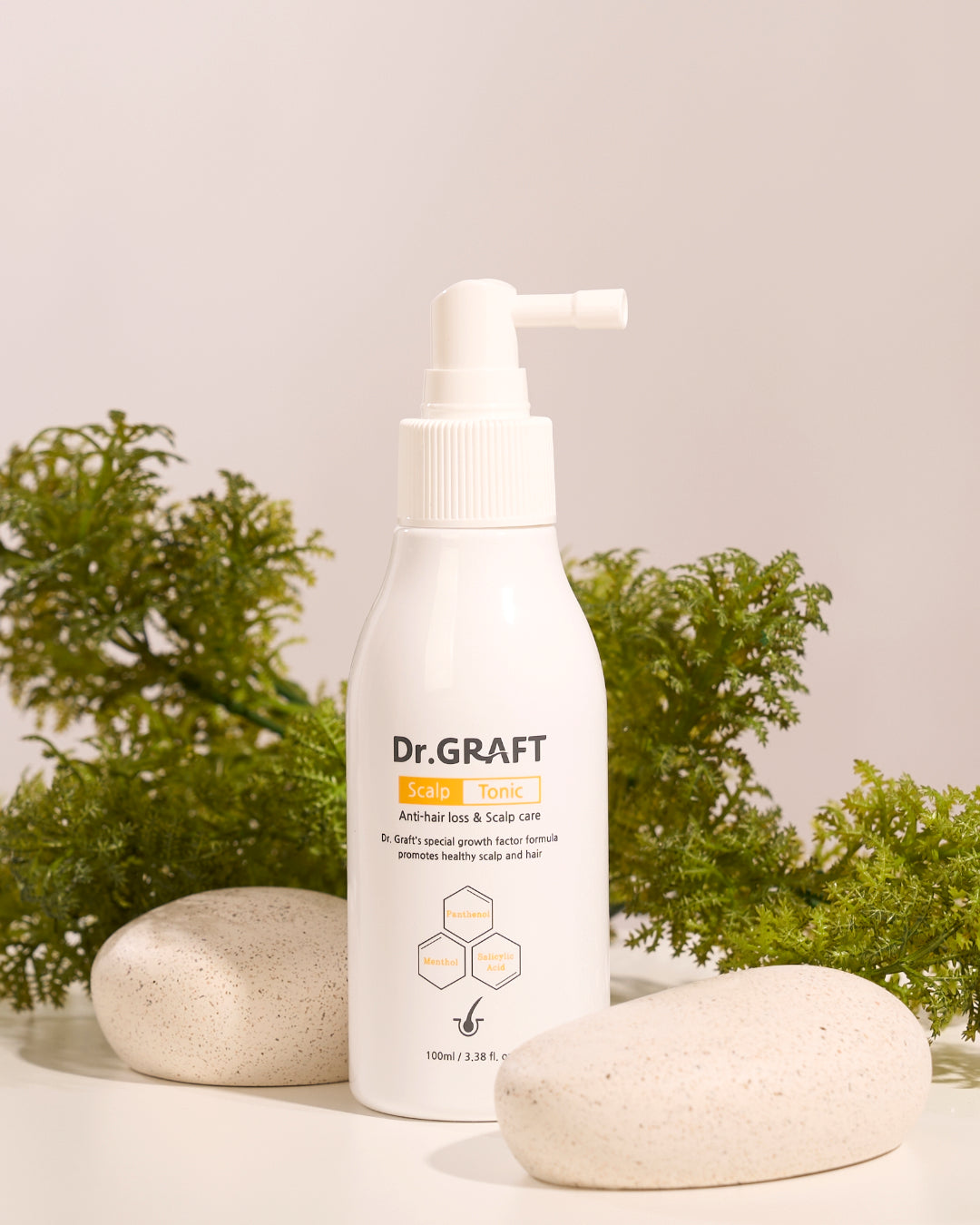 Dr.GRAFT Scalp Tonic Spray 100ml — 10x Concentrated Growth Factor Scalp Tonic