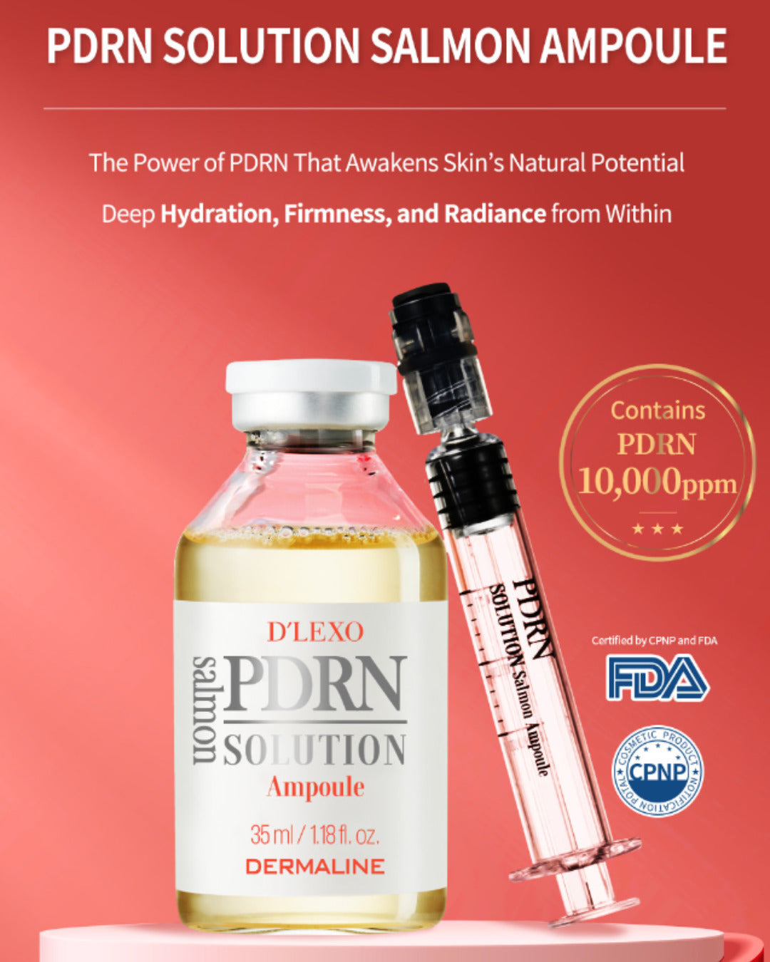 Dermaline PDRN Solution Salmon Ampoule 35ml