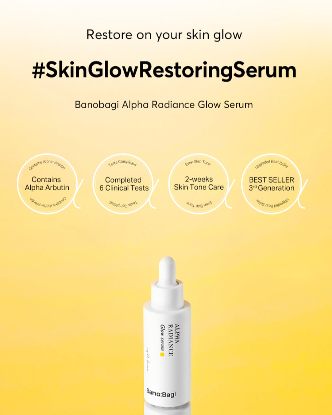 BANOBAGI Alpha Radiance Glow Serum