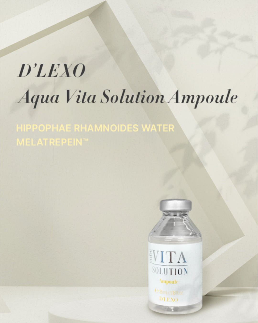 D'Lexo Aqua Vita Solution Ampoule
